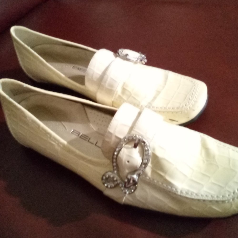 Bellini snake skin shoes